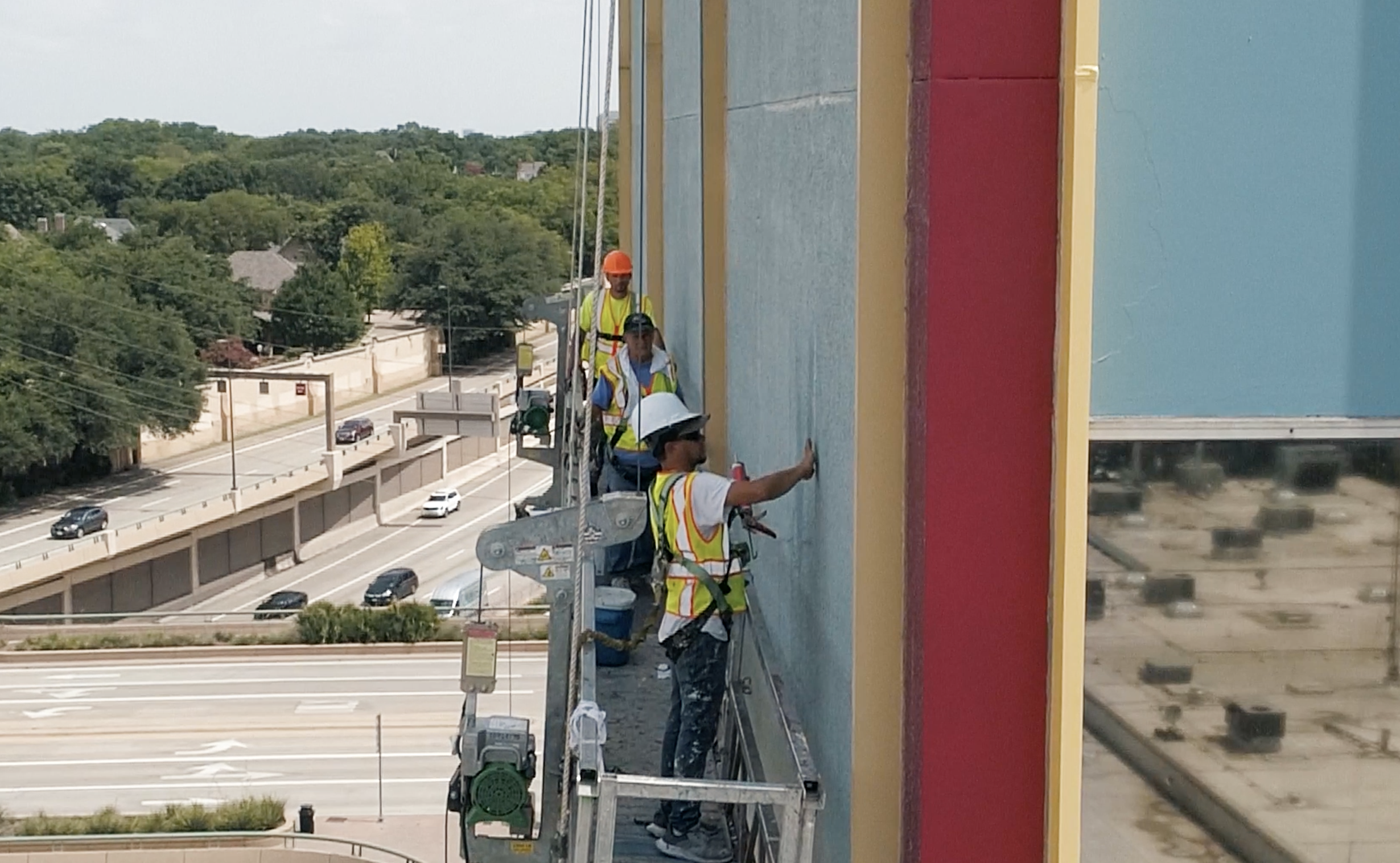 High-Rise Exterior Painting by Nomad Coatings